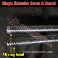 90mm Single extruder screw and barrel(screw and barrel for pvc extruder)